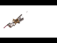 Motor de pasos 10m m del micrófono del equipamiento médico 2 alambre de la fase 4 con el tornillo de posicionamiento