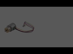 alto grado 6VDC del motor de pasos 18 de la caja de cambios del esfuerzo de torsión de 20m m motor de paso de 2 fases