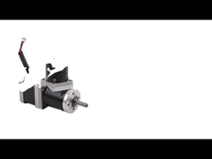 El híbrido de poco ruido de la eficacia alta NEMA14 35m m adaptó el motor de pasos con la caja de cambios planetaria
